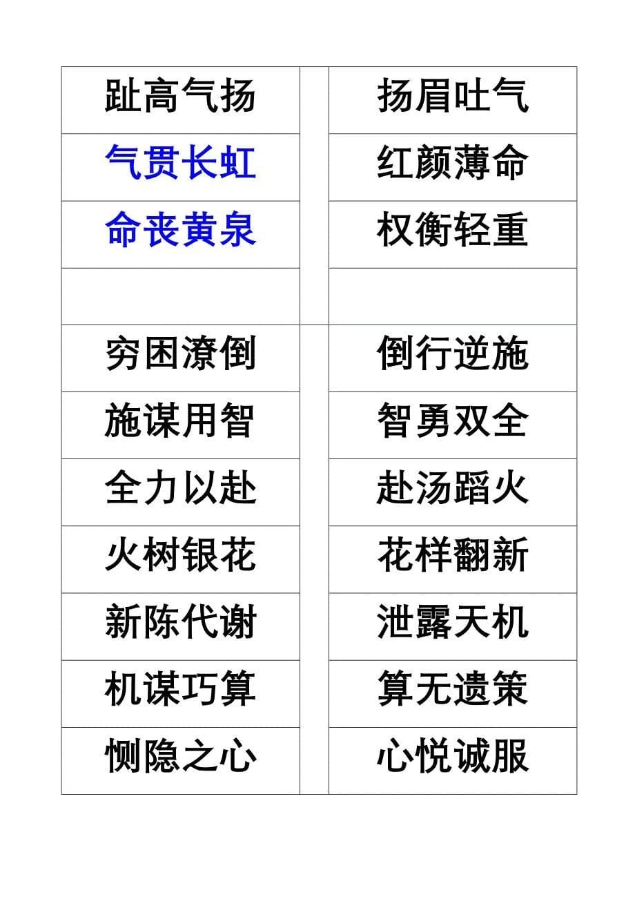 汉文化启蒙教育读本成语接龙_第5页