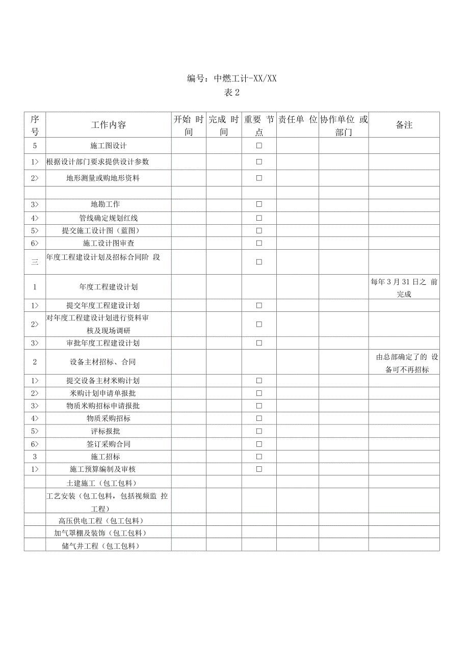 加气站项目工程建设计划指导书_第4页