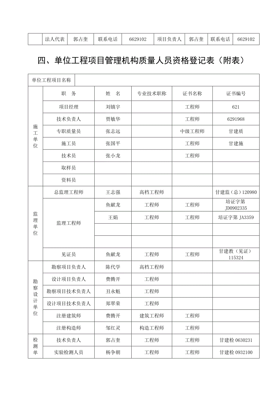 甘肃省建设关键工程质量监督具体申请表_第5页