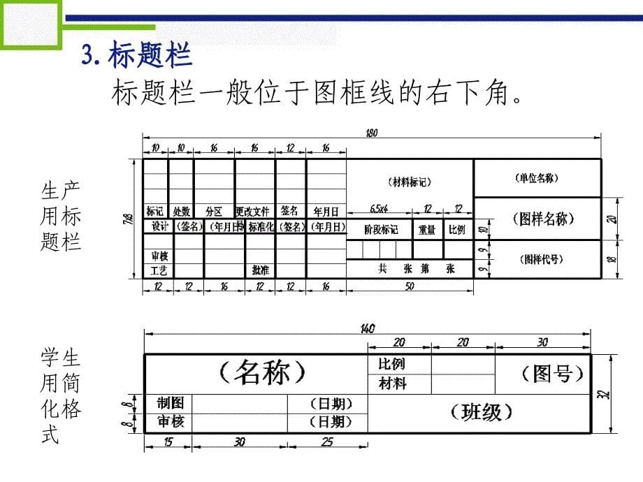 机械制图要求规范-国家标准PowerPoint 演示文稿_第5页