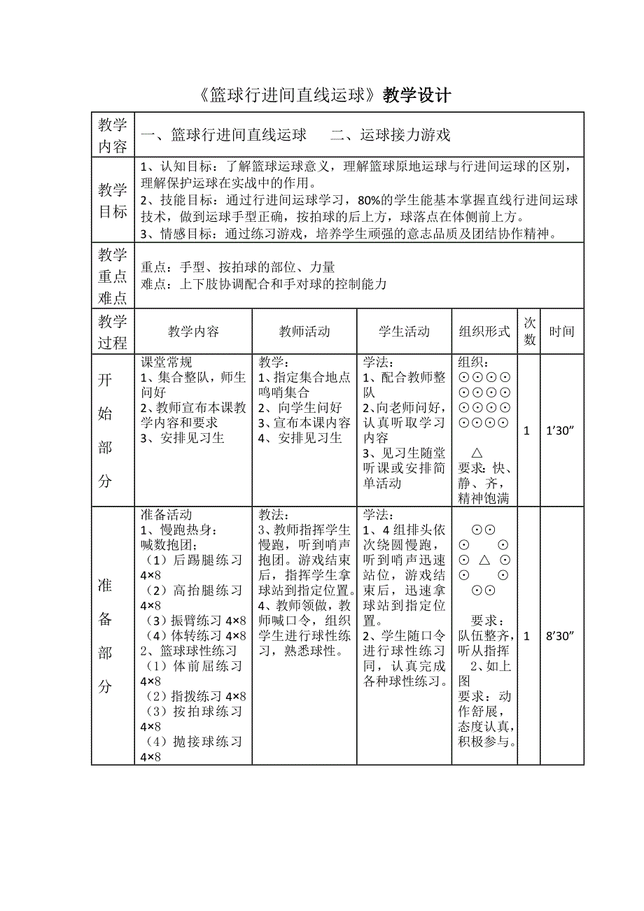 《篮球行进间直线运球》教学设计.doc_第1页