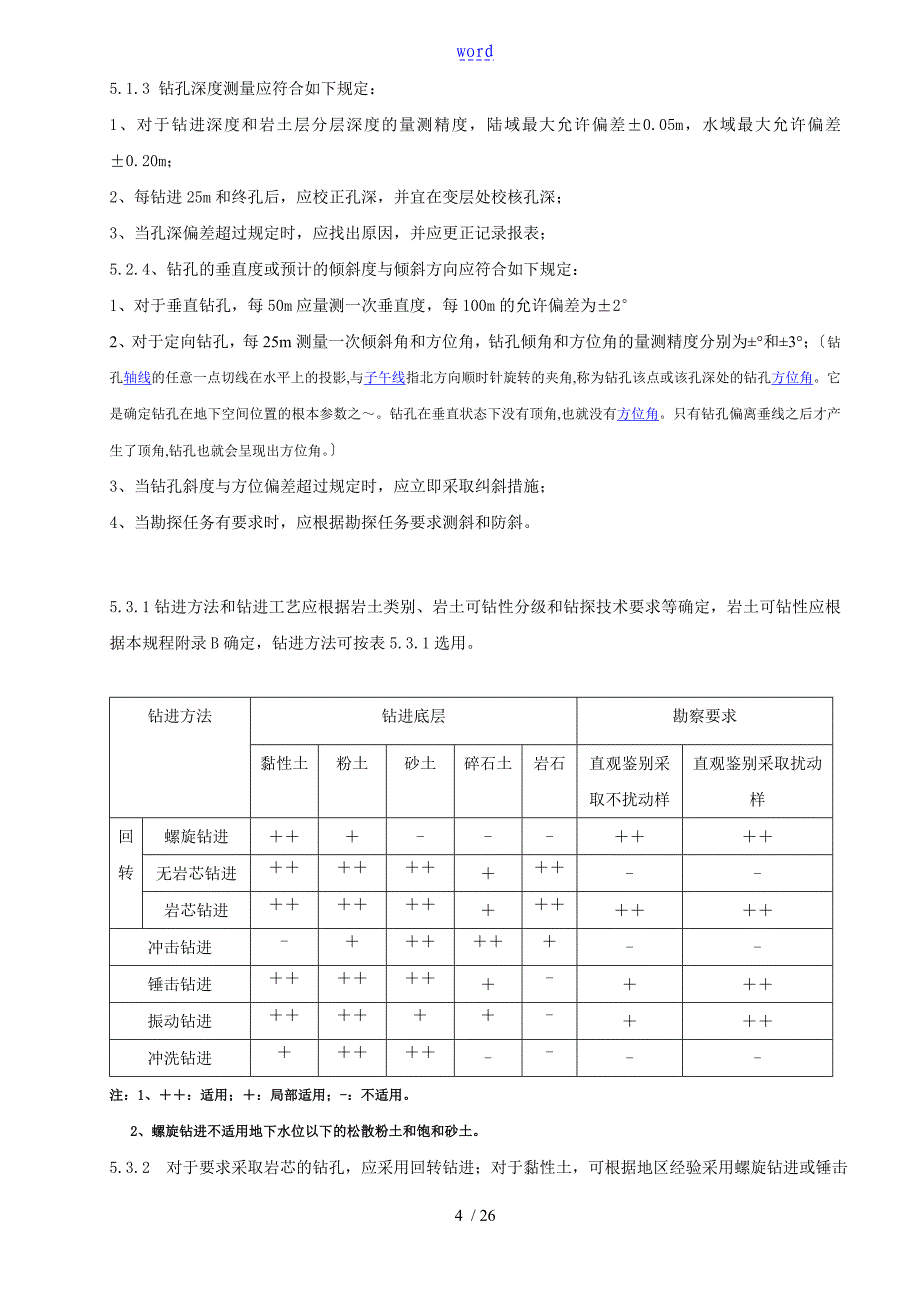 建筑工程勘探取样技术规程_第4页