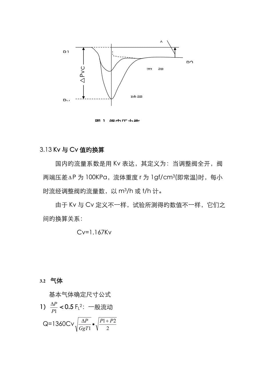 阀门系数Cv值的确定和意义_第5页