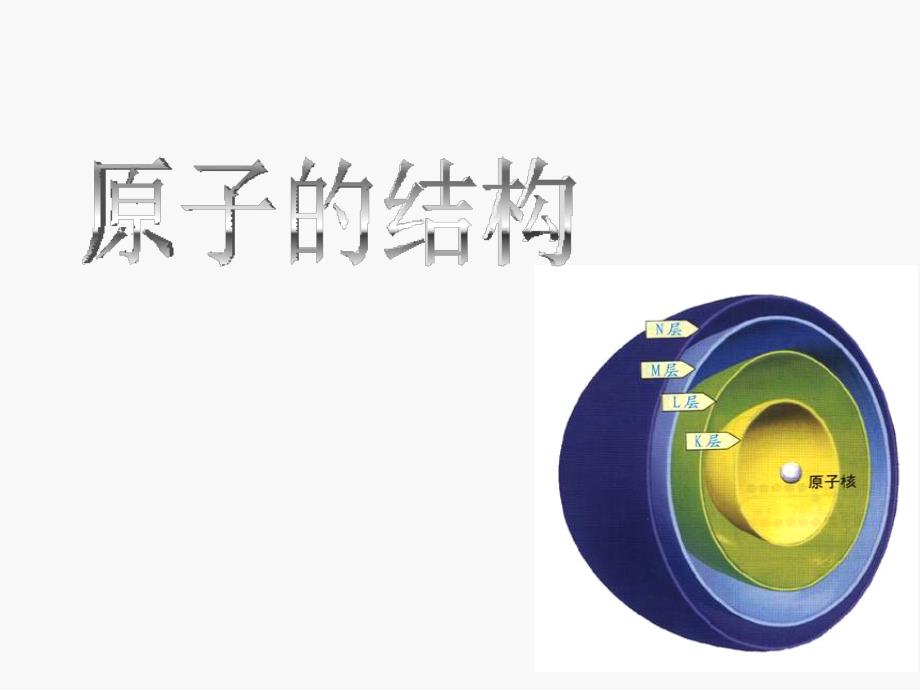 32原子的结构课件人教版九年级上_第1页