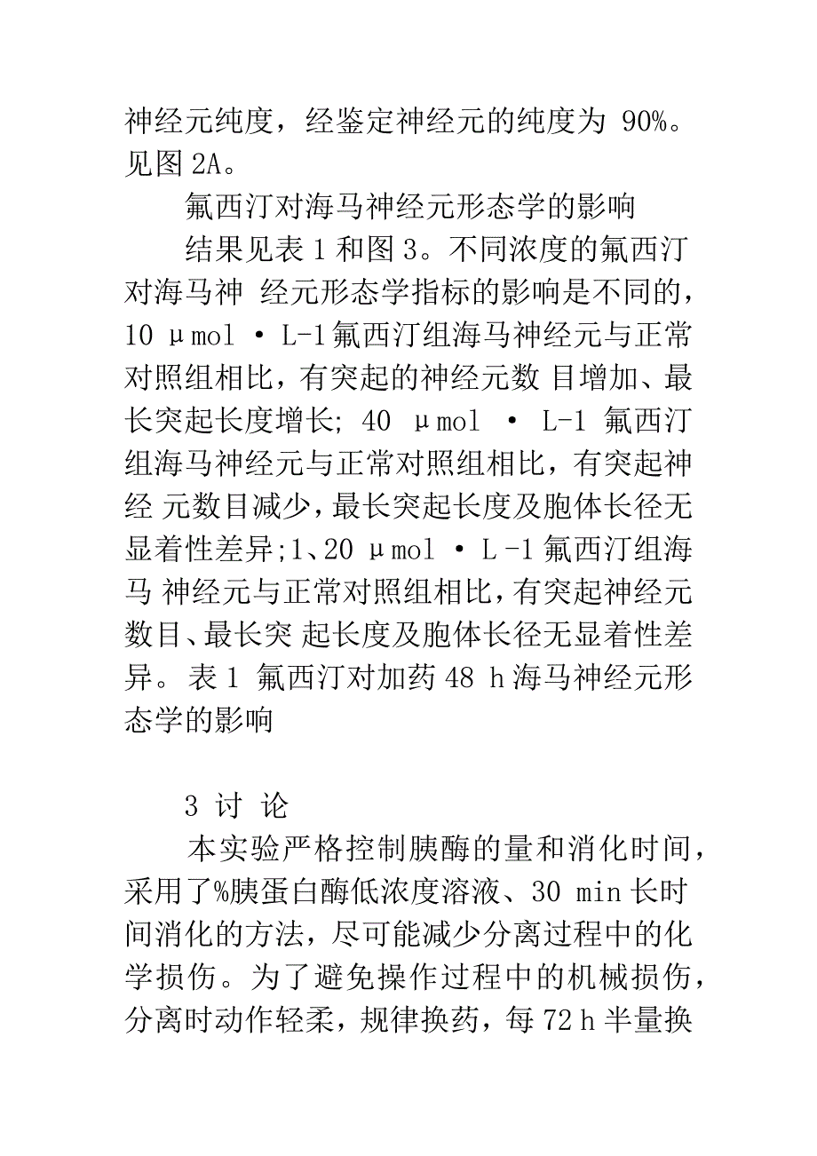 氟西汀对海马神经元生长的影响_第5页