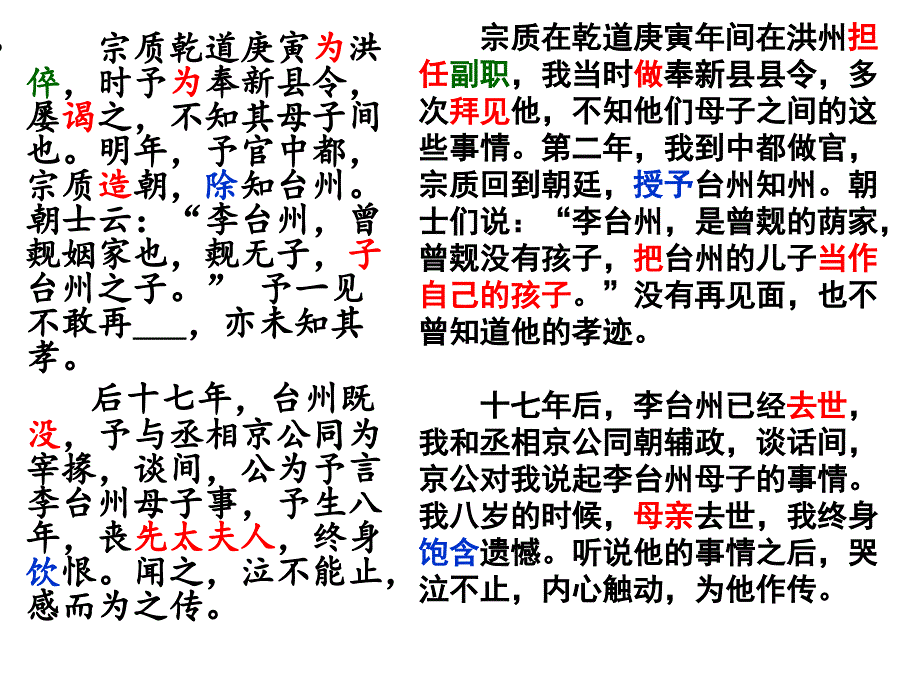 天津古文李台州传PPT15页课件_第4页