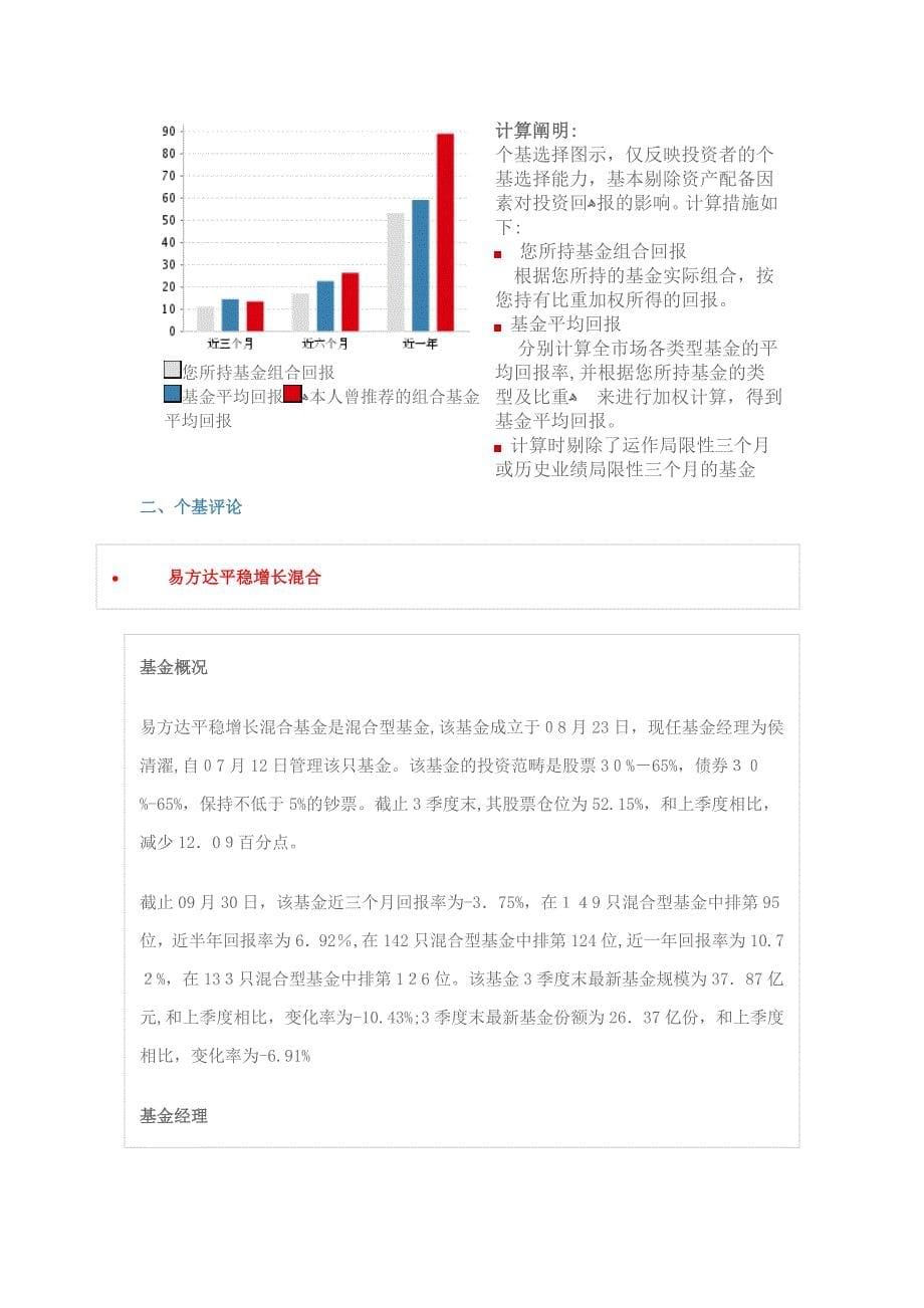 曹小庆基金组合透视报告_第5页