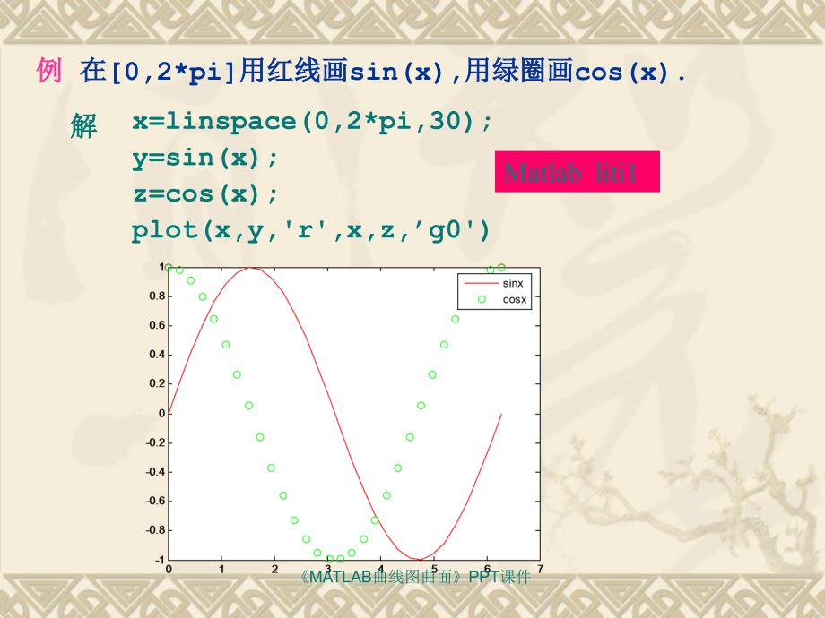 MATLAB曲线图曲面课件_第3页