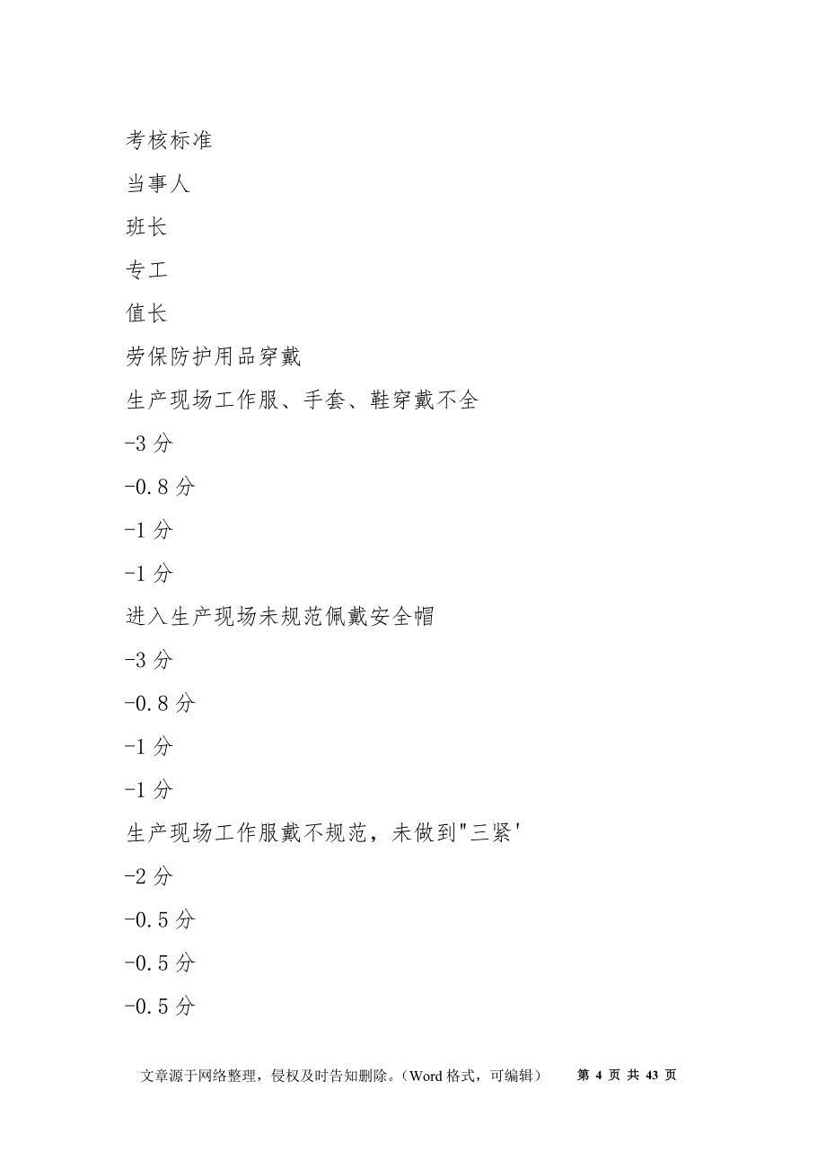 热电厂安全积分考核管理办法_第4页