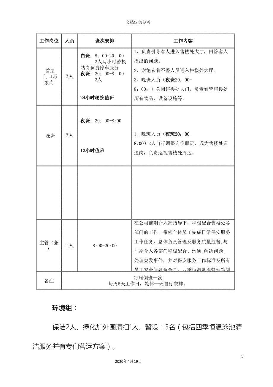 物业项目售楼处管理方案范本.doc_第5页