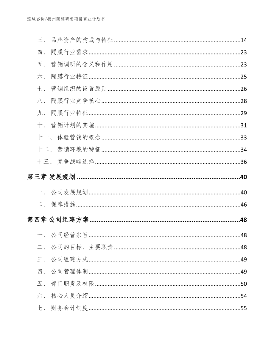 扬州隔膜研发项目商业计划书_第4页