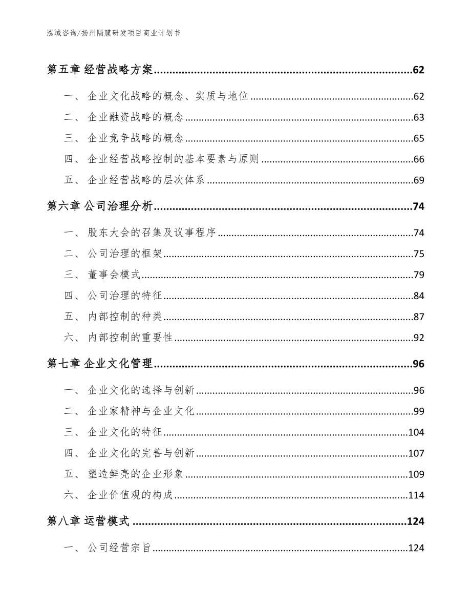 扬州隔膜研发项目商业计划书_第5页