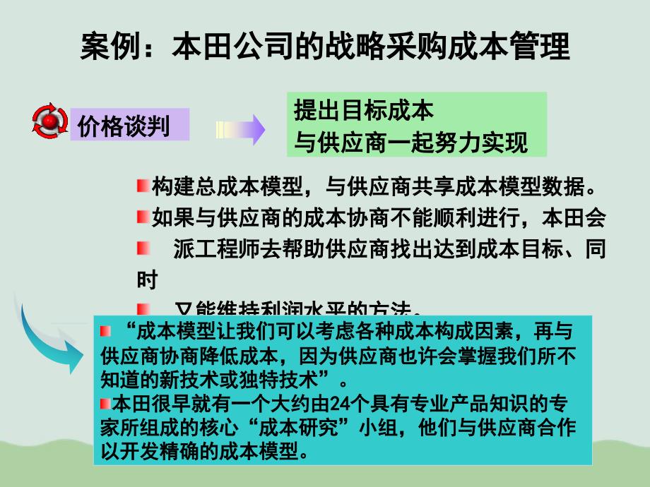 采购成本分析与控制教材ppt课件_第2页