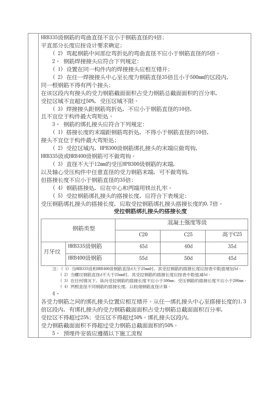 人防门防淹门施工技术交底样本(DOC 6页)_第3页