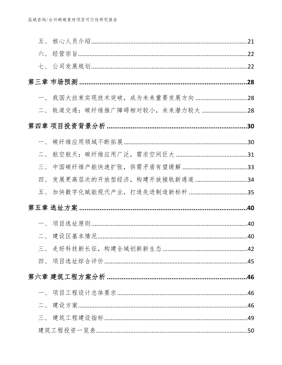台州碳碳复材项目可行性研究报告【范文模板】_第3页