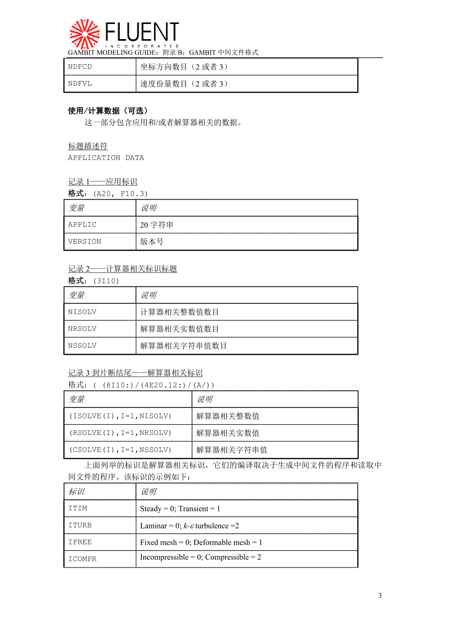 附录B——GAMBIT中间文件格式_第3页