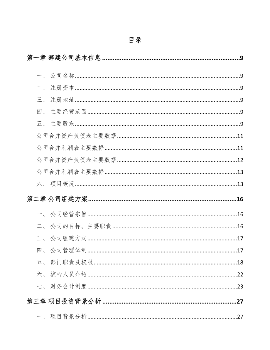 辽宁关于成立油泵公司可行性研究报告模板范文_第2页