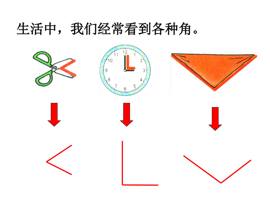 【北师大版】二年级下册数学ppt课件 认识角教学课件_第3页