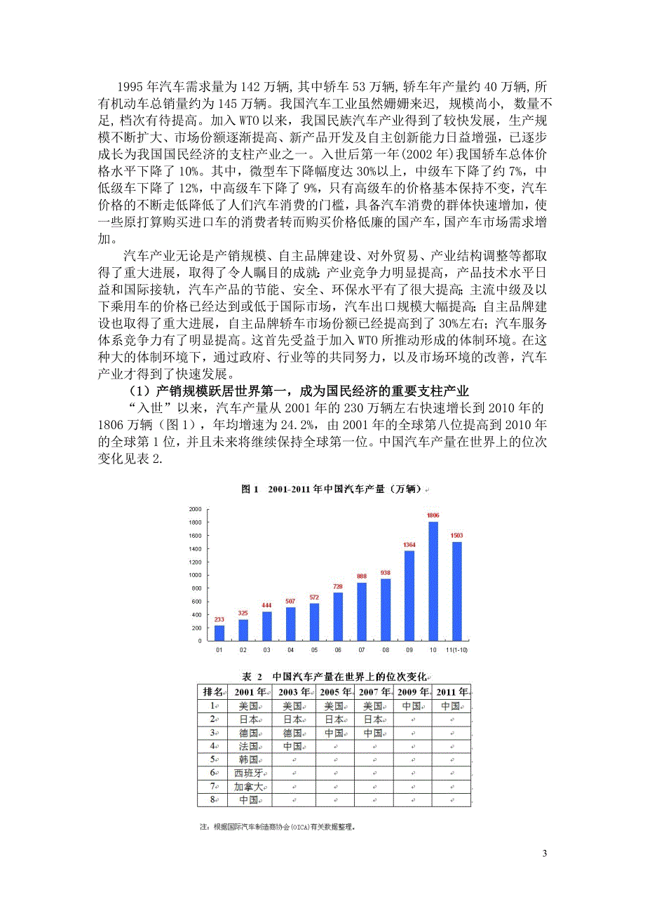 试论加入WTO对中国汽车业的影响.doc_第3页