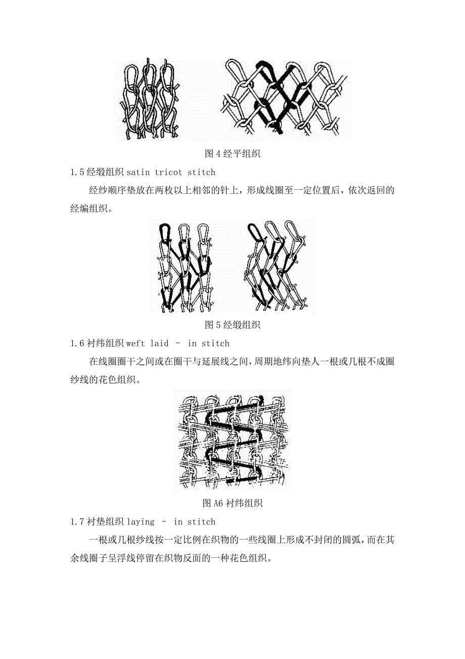 纺织毕业论文针织物面料分析及性能研究_第5页