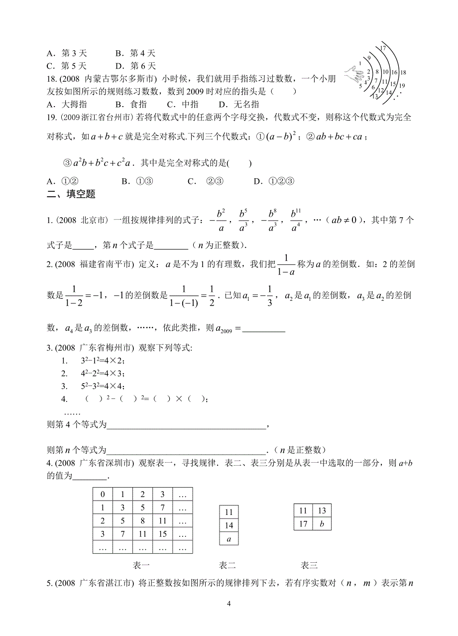 《探索数与式的规律》尖子生题库(培优提高题).doc_第4页