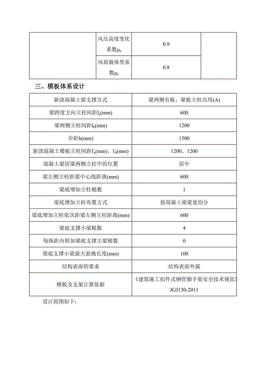 扣件式梁模板支撑计算书(梁截面300mm750mm).doc_第2页