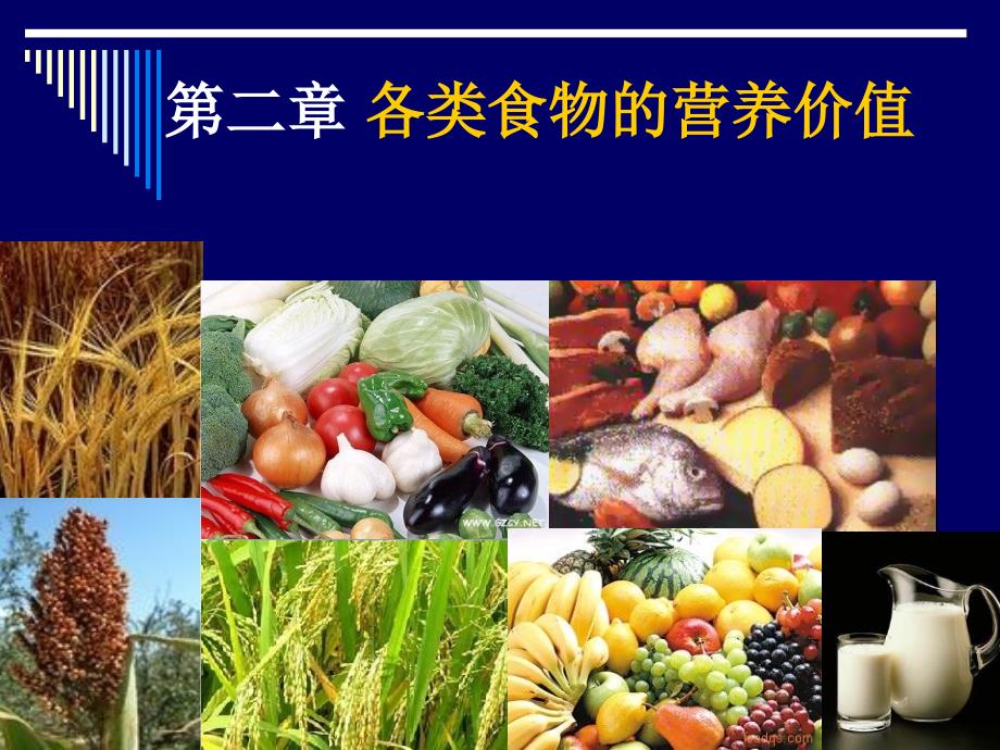 各类食物的营养价值.ppt_第1页