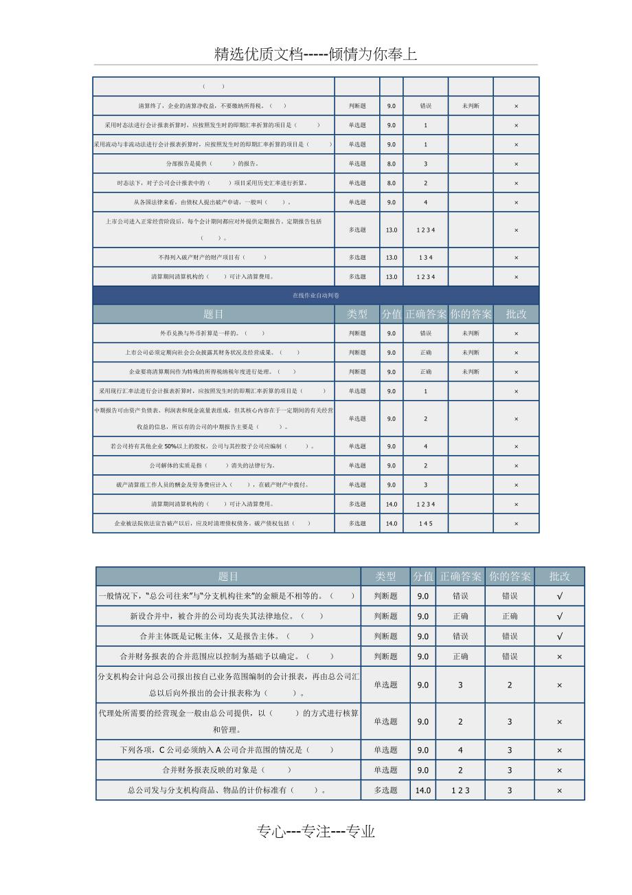 高级会计-北理-网络教育-作业_第3页