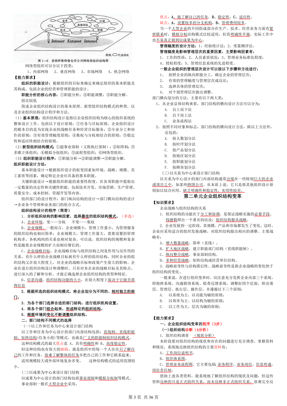 2017年人力资源管理师二级(考试重点).doc_第3页