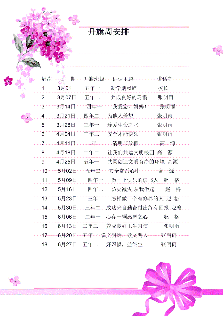 小学2011年国旗下讲话稿大全_第4页