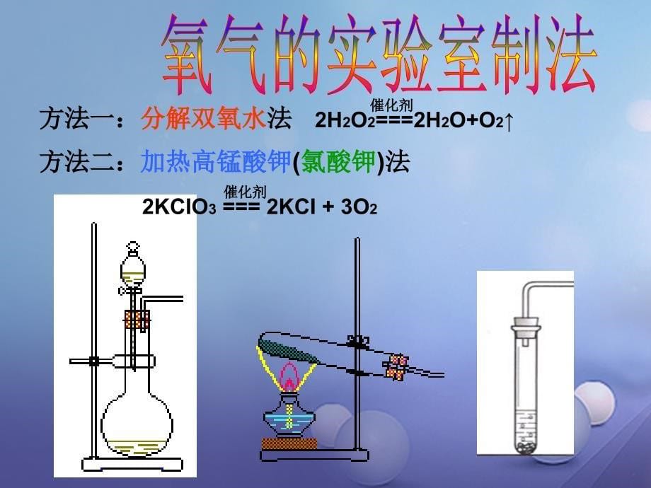 九年级科学上册 1.3 用分解反应制取氧气课件2 （新）华东师大_第5页