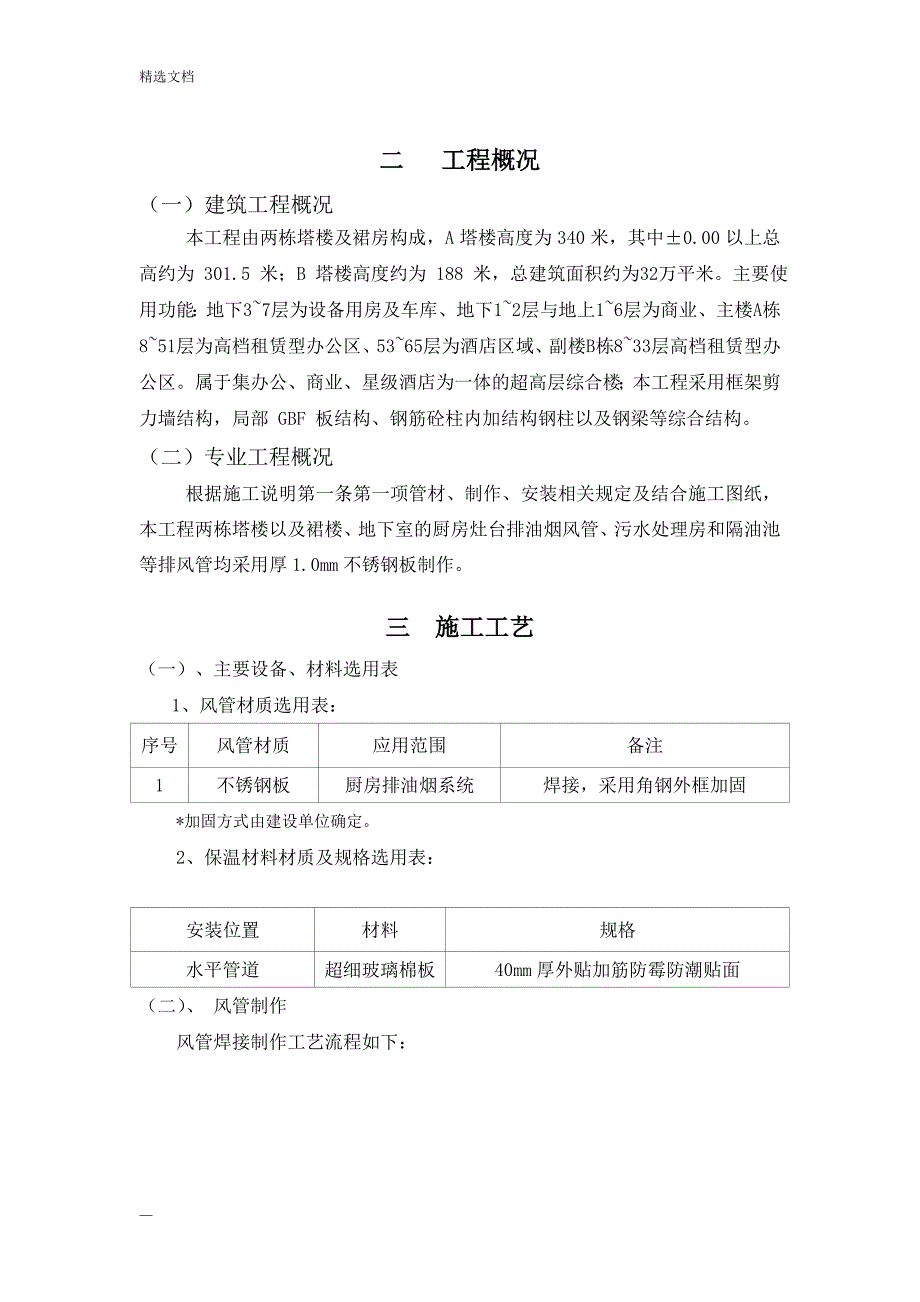 不锈钢风管专项施工方案_第4页