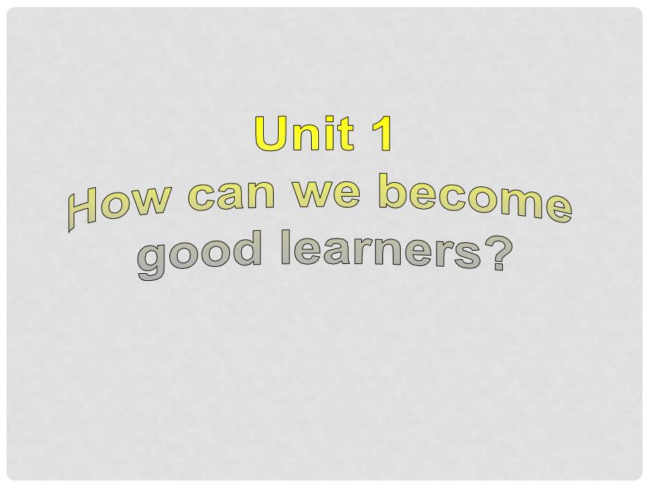 广西贵港市平南县上渡镇大成初级中学九年级英语全册 Unit 1 How can we become good learners Section A1课件 （新版）人教新目标版_第2页