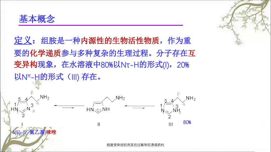 组胺受体拮抗剂及抗过敏和抗溃疡药杜课件_第2页