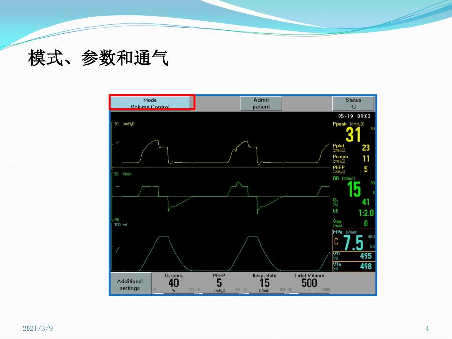 呼吸机临床模式参数调整培训PPT课件_第4页