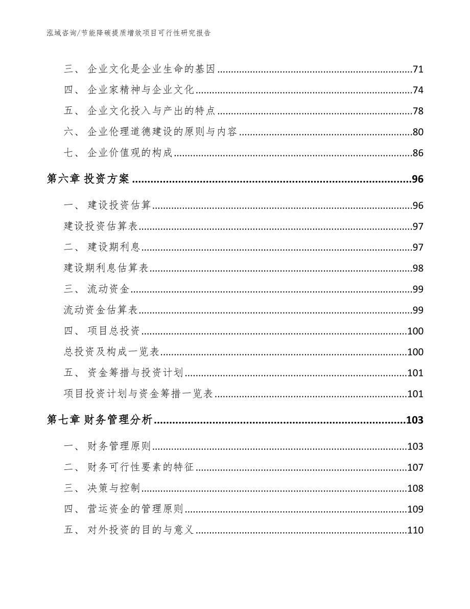 节能降碳提质增效项目可行性研究报告参考模板_第3页