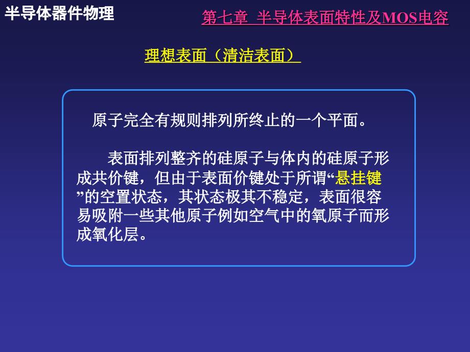 第七章半导体表面特性及MOS电容_第4页