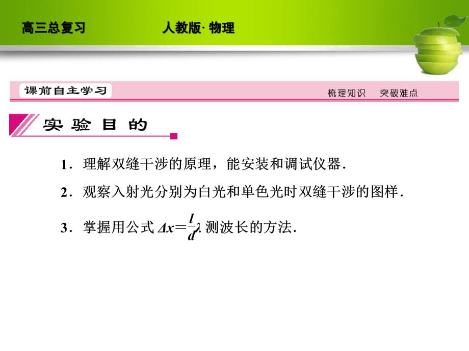 实验十五用双缝干涉测光波长2_第2页