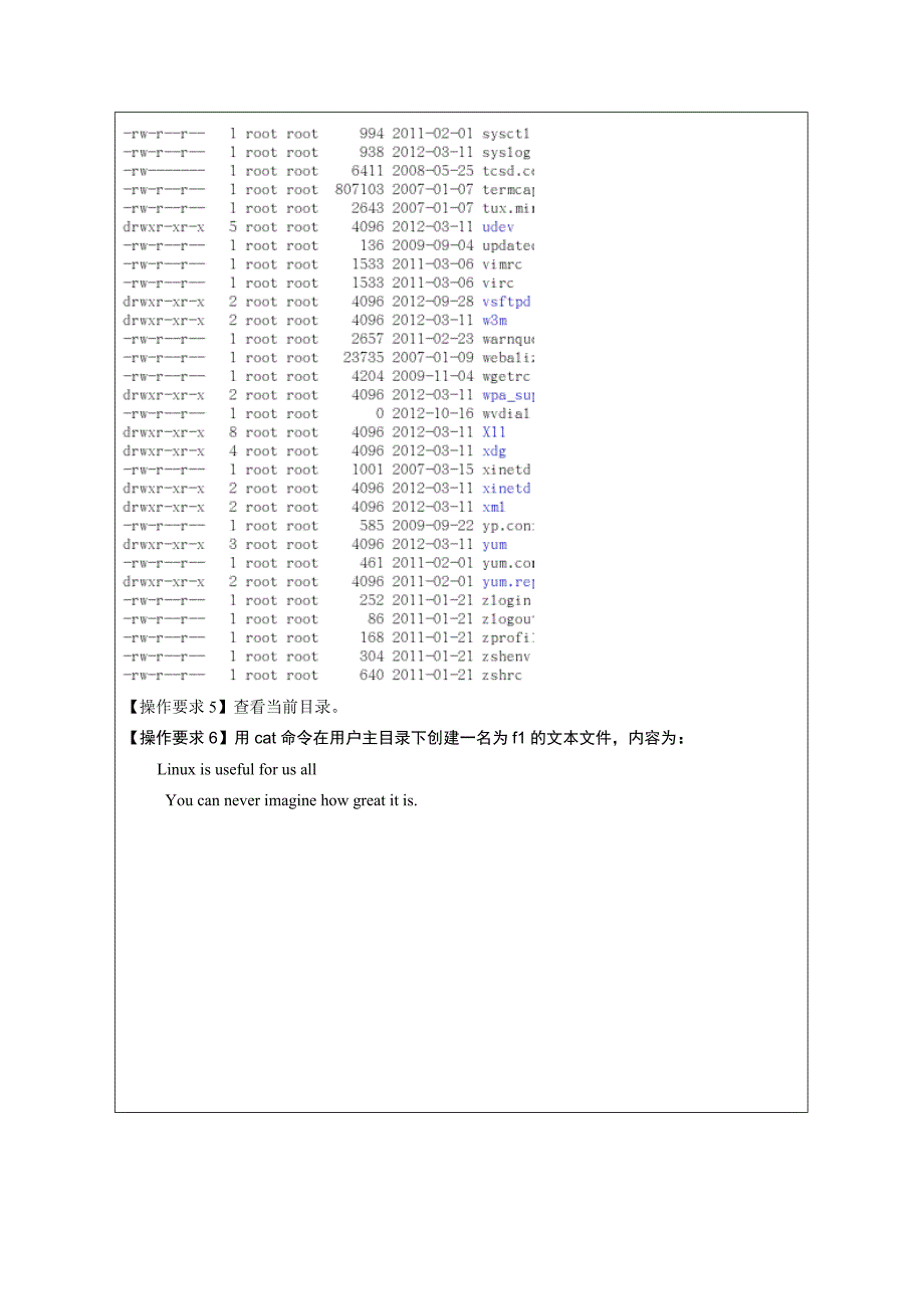 Linux实训报告_第5页