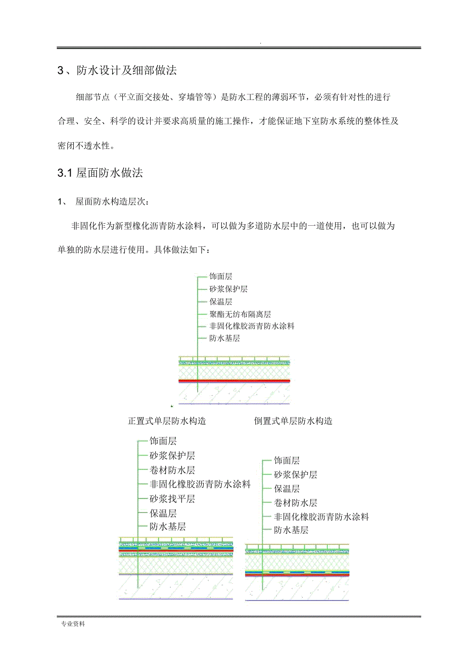 非固化橡胶屋面防水技术方案_第4页