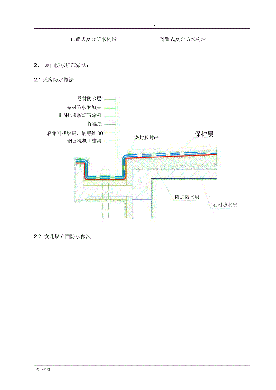 非固化橡胶屋面防水技术方案_第5页