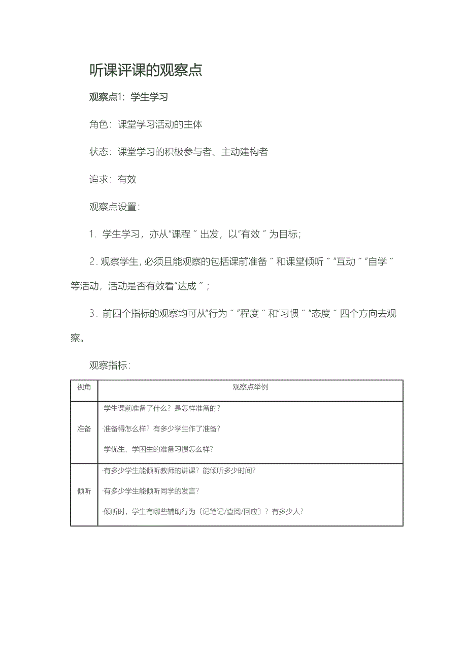 听课评课的观察点_第1页