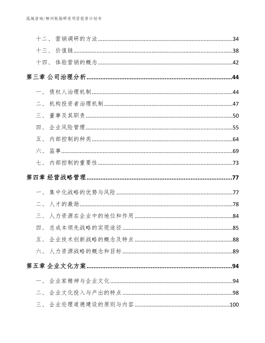 柳州轮胎研发项目投资计划书_第2页