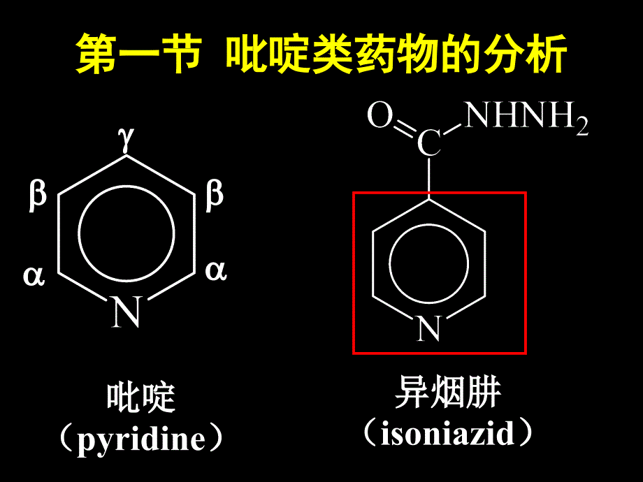 药物分析教学课件：第八章 杂环类药物的分析_第3页