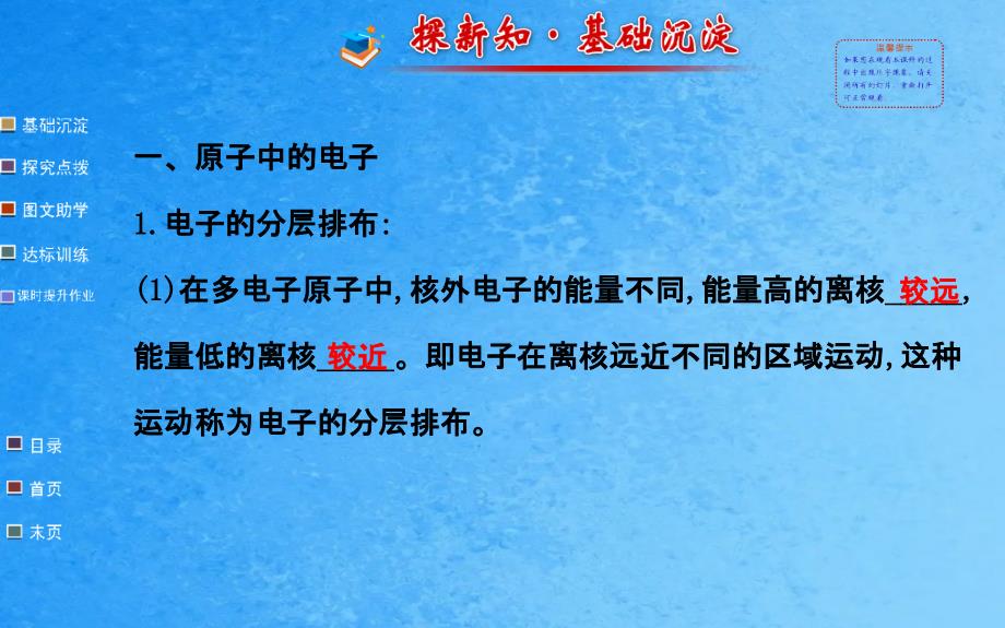 原子中的电子及原子质量的计量ppt课件_第2页