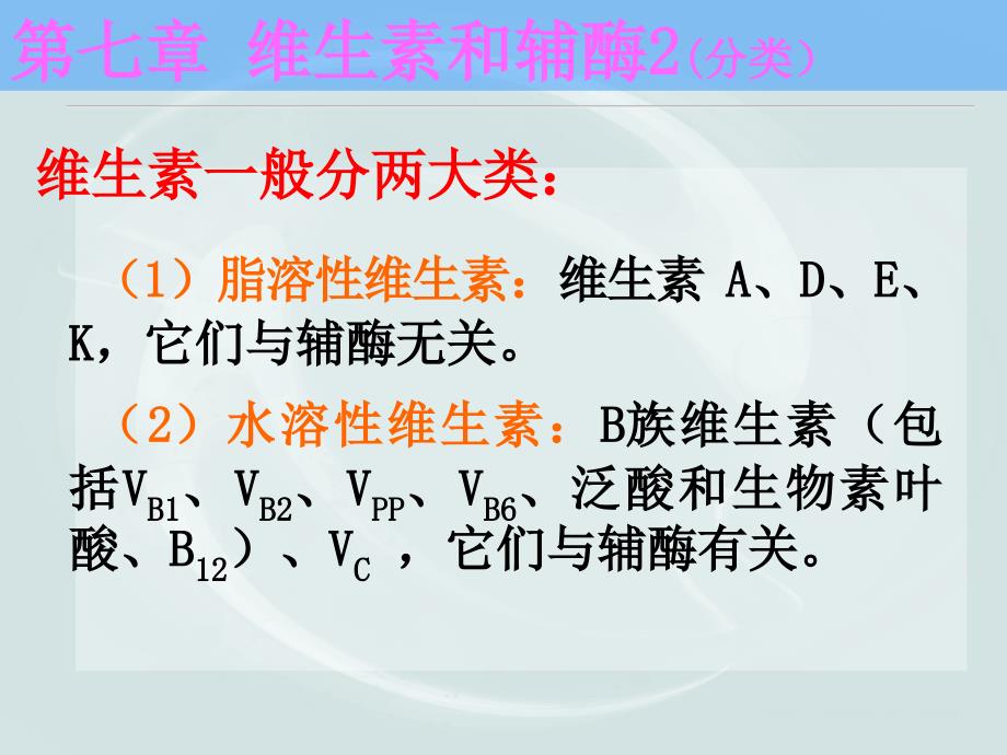 天津大学生物化学07第七章课件——《维生素和辅酶》_第2页