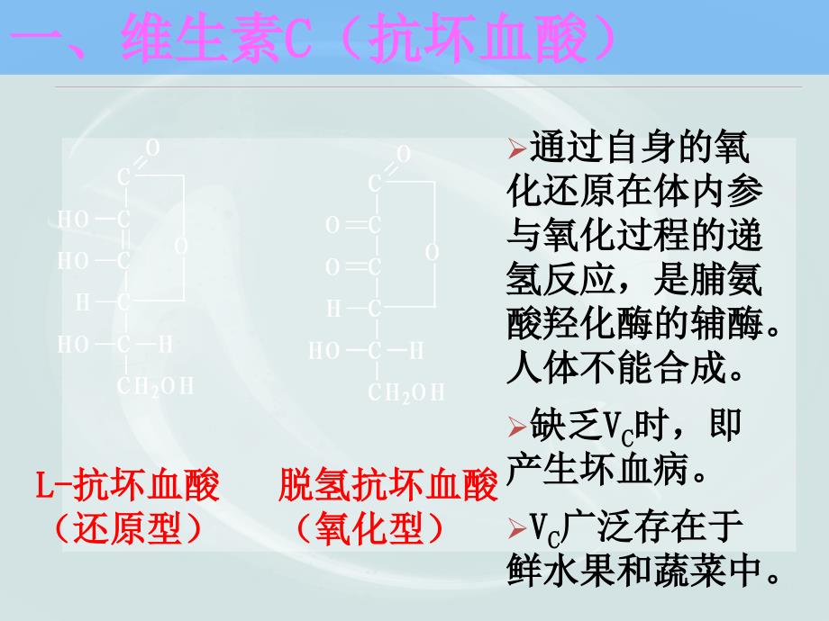 天津大学生物化学07第七章课件——《维生素和辅酶》_第3页