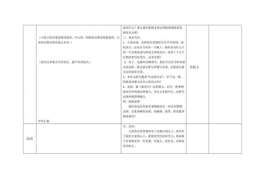 《落花生》教学设计 (2)_第3页