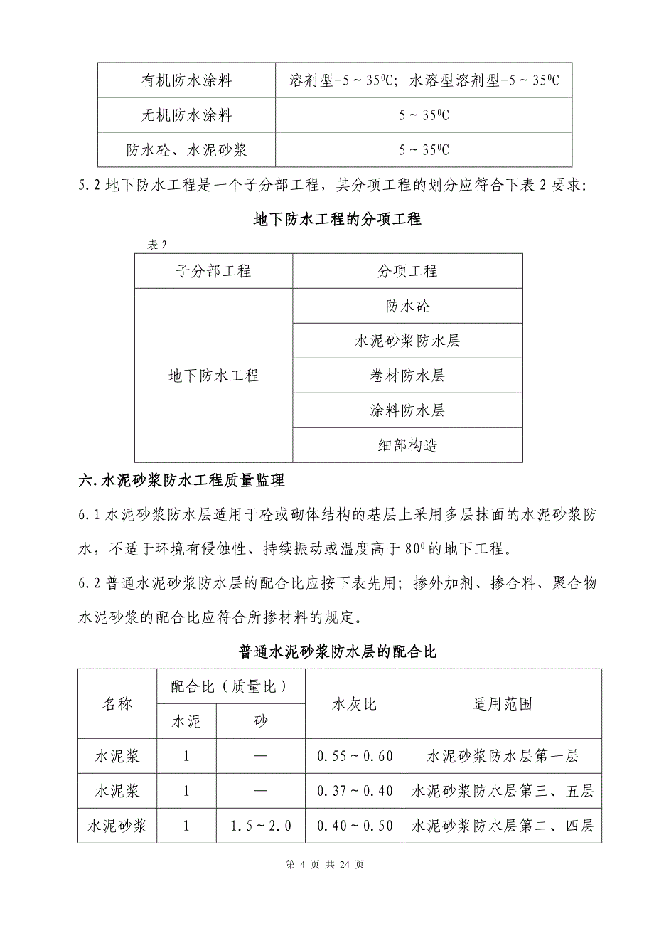 防水工程监理实施细则_第4页