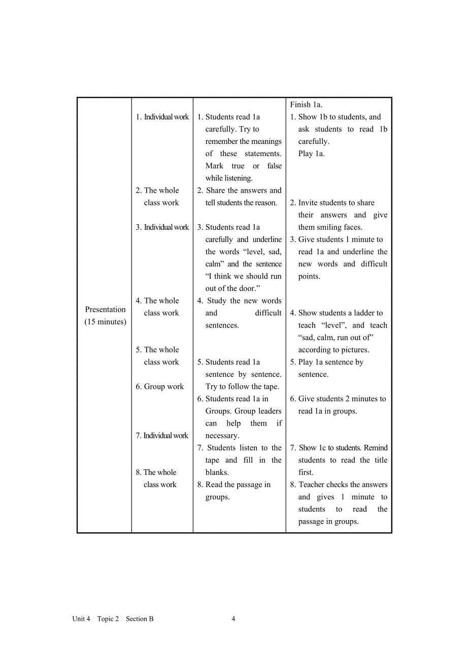 八年级上册Unit4Topic2SectionB教学设计_第4页